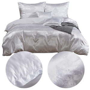 Bedding 220 x 200 5pcs Satin Embroidered AT002