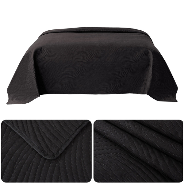 Bedspread 170 x 210 Embossed Microfiber Federico 09