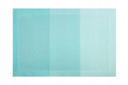 30 x 45 Decorative Frappe Turquoise Placemat