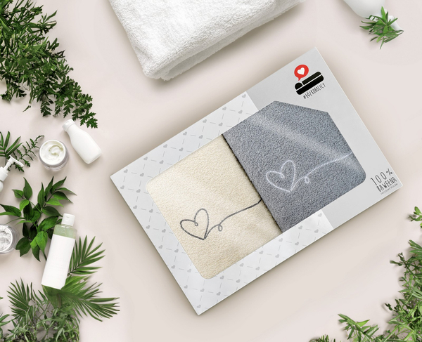 Komplet Ręczników 2szt. 70x140 Luba 13