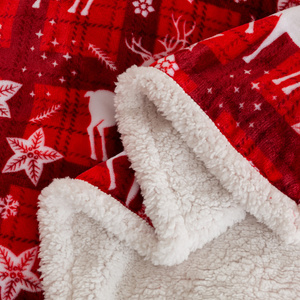 Koc 160 x 200 Mikrofibra Świąteczna Hayat 106