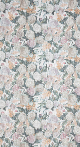 Zasłona 140 x 270 Dekoracyjna Irma Szelki Ziel+Beż