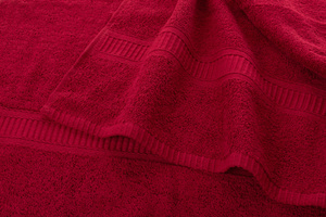 Cotton Towel 500 GSM Charlie Maroon 50x90