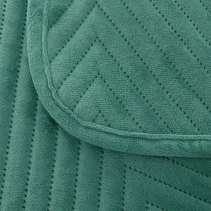 Bedspread 170 x 210 Herringbone Velvet Caden 05