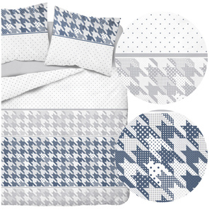 Bedding 220 x 200 3pc Flannel Cotton Laura 4149A