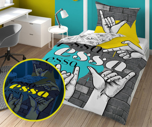 Bedding 140 x 200 2pcs FLUO Youth Jaime 4759A