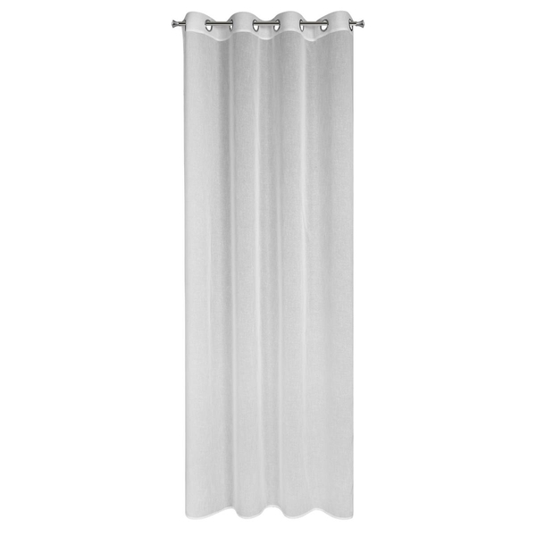 Firana Dekoracyjna Sandra 140 x 250 Przelotki Bia