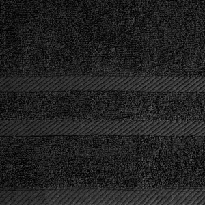 Towel 100 x 150 Bath Frotte Milo 17 Black