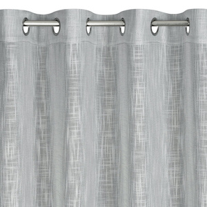 Curtain 140 x 250 Decorative Liren Silver Drawstrings