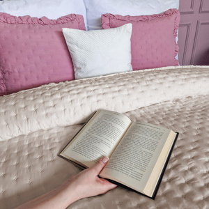 Narzuta 170 x 210 Pikowana Z Falbaną Celia 03