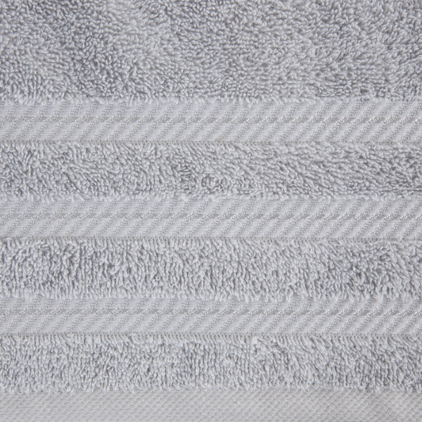 Towel 70 x 140 Bath Frotte Vito 04 Silver