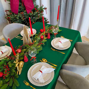 Tablecloth 140x240 Stain-Resistant Surbo Bottle Green