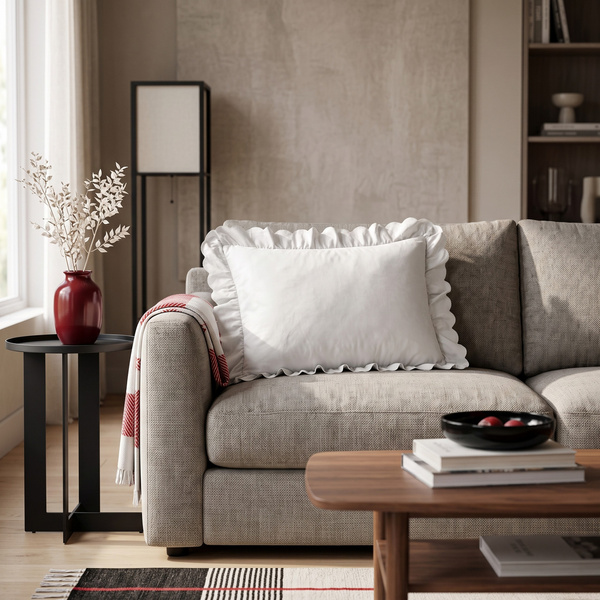 Poszewka 40 x 60 z Falbaną Luxury Jowita 08
