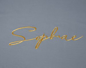 Bedding set 160 x 200 3 pcs with Areta 12 Embroidery