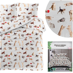 Bedding 160 x 200 3 pcs Satin Maria 2704