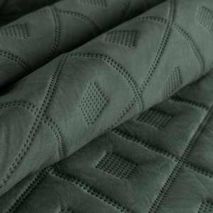 Quilt 170 x 210 Design Quilted Alara6 Green