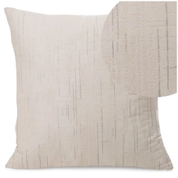 40 x 40 Decorative Velvet pillowcase Marsala Cream