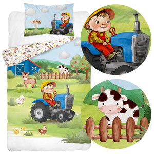 Pościel 100 x 135 Bambusowa Dziecięca Idylla 4781A