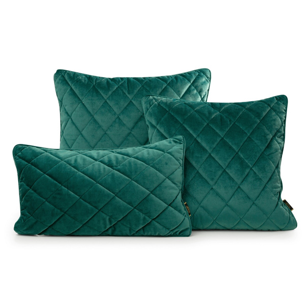 Poszewka Velvetowa Velvet 28 50 x 50 Ciemnoturkusowy