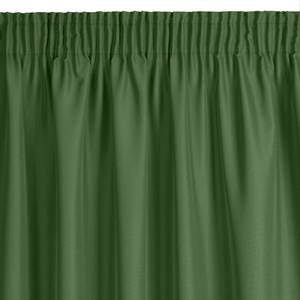 Rita Decorative Tape Curtain 140 x 270 Green