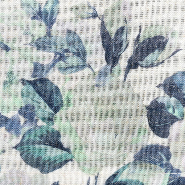 Tablecloth 140 x 300 Decorative Natu8 White+Green