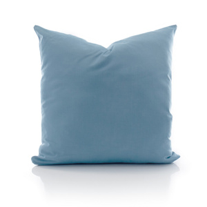 Cotton pillowcase 50 x 50 Uniform Ola Dark Turquoise