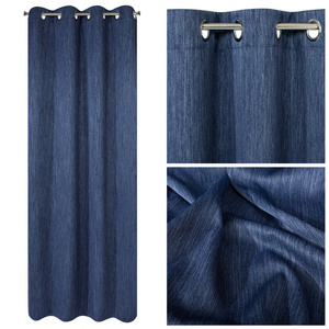 Zasłona 135 x 250 Gotowa Dekoracyjna Rossie Granat