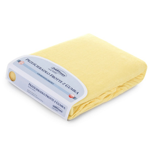 Terry sheet with elastic 004_D Sunny 80x180