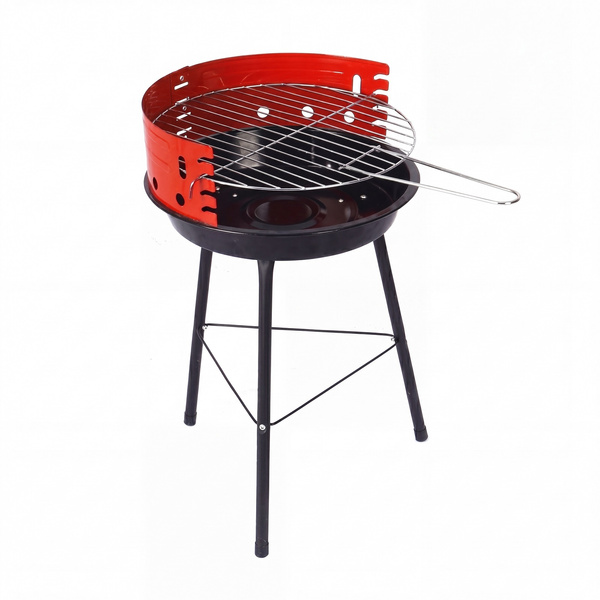 Grill Węglowy Okrągły Turystyczny Ruszt Gardo