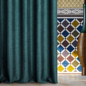 Curtain 140 x 250 Decorative Morocco 3 C.Turquoise
