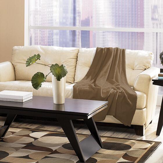 Koc 150 x 200 Jednolity Mikrofibra Plain 17