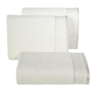 Luna Bath Towel (02) 30 x 50 Cream