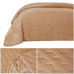 Bedspread 220 x 240 Embossed Velvet Tommaso 04
