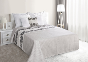 Marley Bedding Pillowcase 45 x 45 Steel