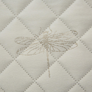 Narzuta 170 x 210 Pikowana Velvet Lori Krem