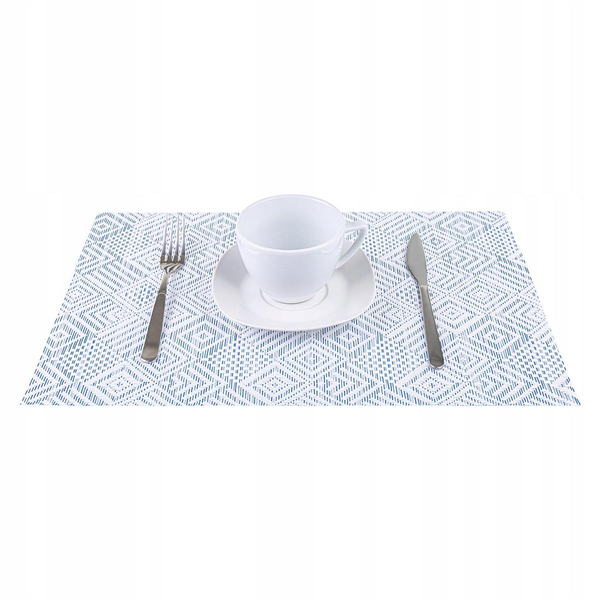 Podkładka 30 x 45 Dekoracyjna Geometric Niebieski