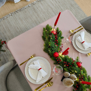 Tablecloth 140x200 Stain-Resistant Surbo Powder Pink