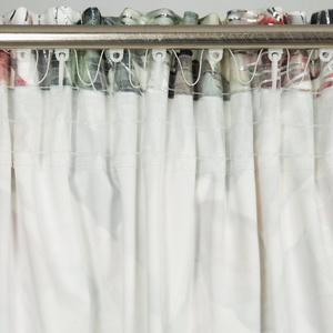 Curtain 140 x 270 Decorative Arina White + Silver