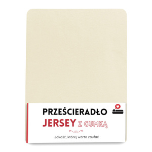 140 x 200 Jersey sheet with elastic Gaja 03