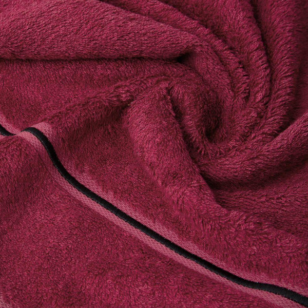 Ręcznik Kąpielowy Bambo (07) 70 x 140 Czerwony