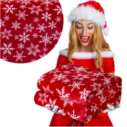 Koc 200 x 220 Mikrofibra Świąteczna Donato 13