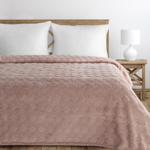 70 x 160 Stamped Plush Nancy Powder Blanket