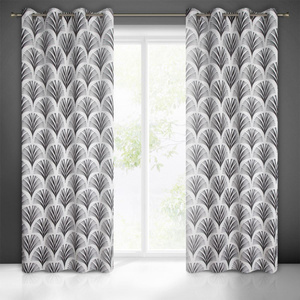 Curtain 140 x 250 Decorative Karin Bia+Black