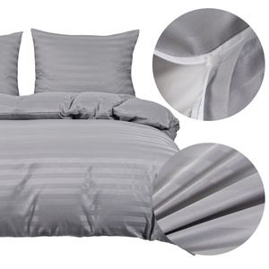 Bedding 220 x 200 3pcs Satin Stripes Ramiro 02