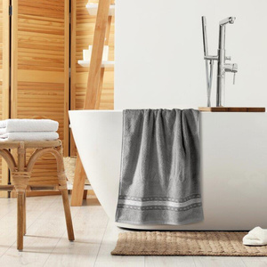 50 x 90 Bath Towel Cotton Malika 02 Beige