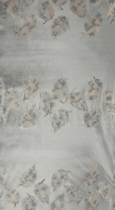 Zasłona 140 x 250 Welwet Przelotki Idalia Srebrny