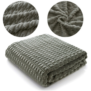 Blanket 160 x 200 Microfiber Stamped Ivana 09