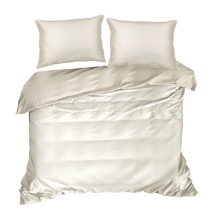 Pościel 220 x 200 3cz Satynowa Linda Krem