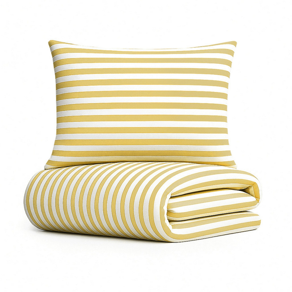 Pościel 140 x 200 2cz Mikrofibra w Pasy Eusebia Home 11