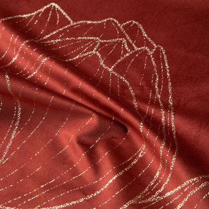 Bieżnik 35 x 220 Dekoracyjny Velvet Blink12 Cegla